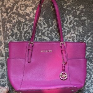Michael Kors Fuchsia Shoulder Bag